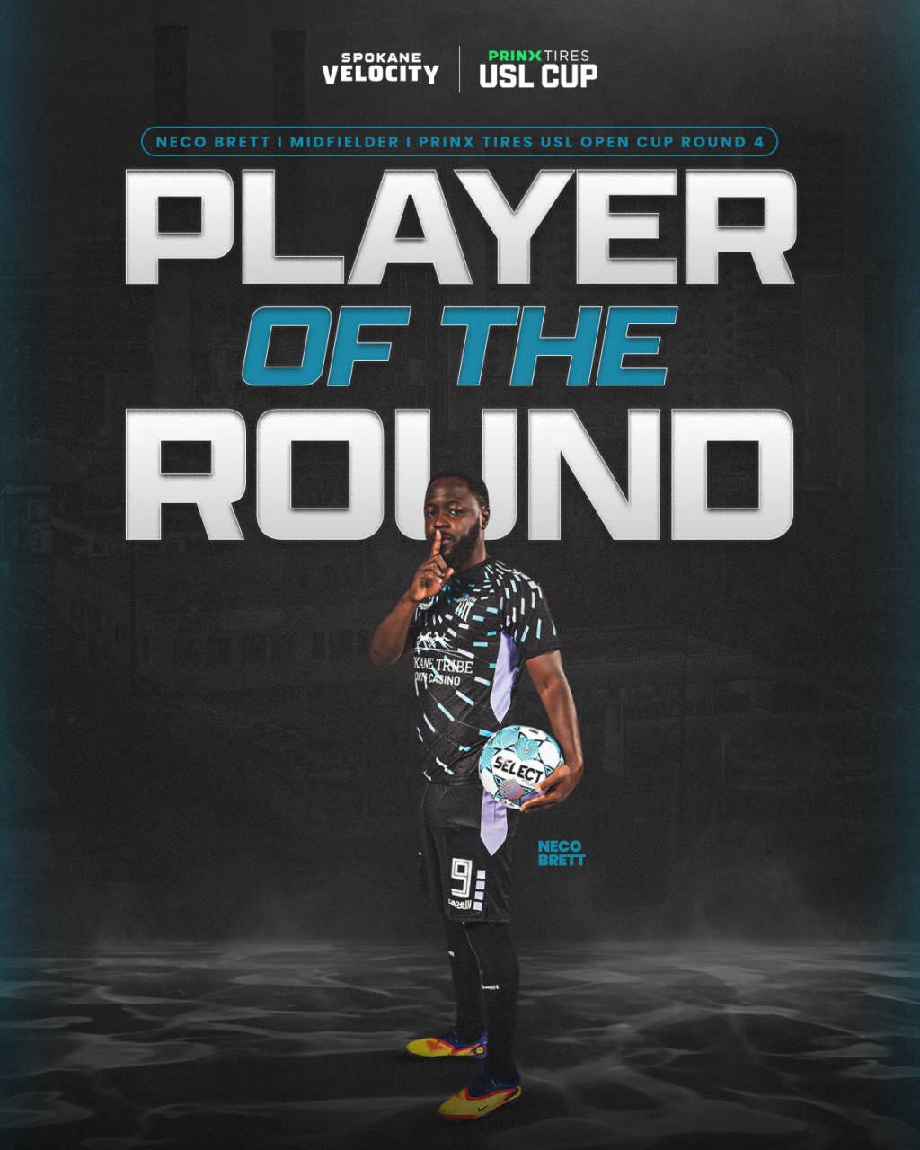 Neco Brett Player of the Round